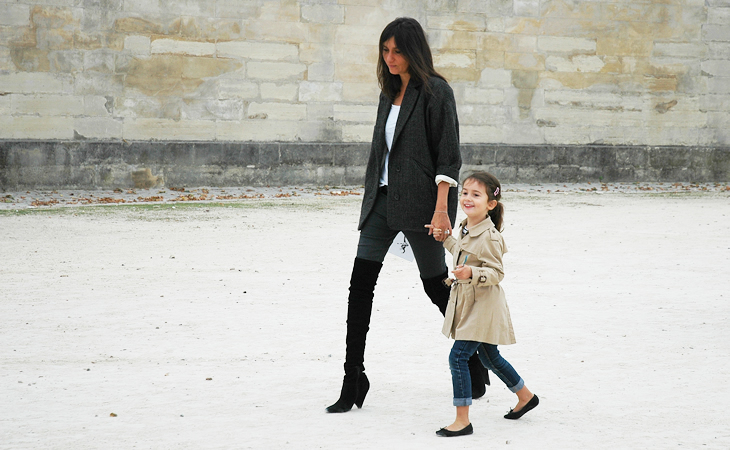 Emmanuelle & daughter J&J. 