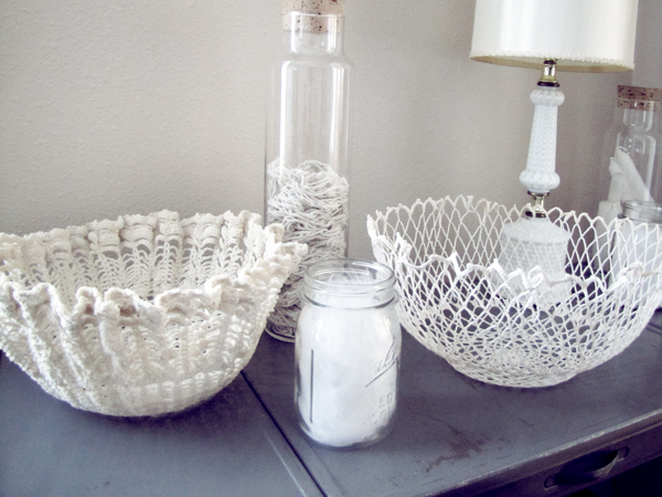 DIY: Doily Bowl