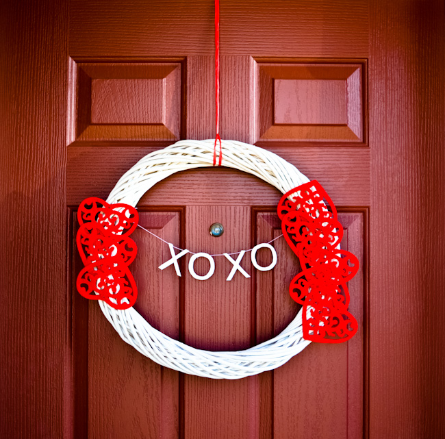 DIY:  Valentine’s Day Wreath