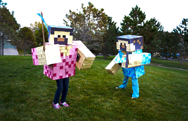Minecraft & Brave Halloween Costumes