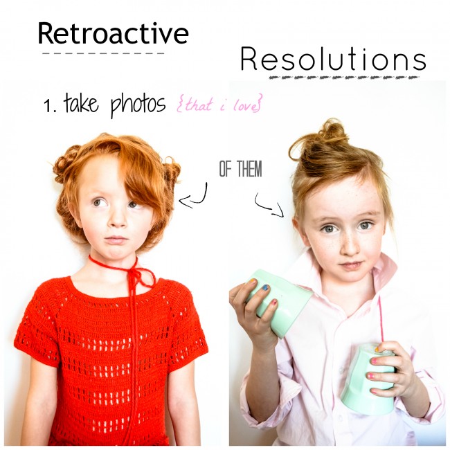 My {Retroactive} Resolutions