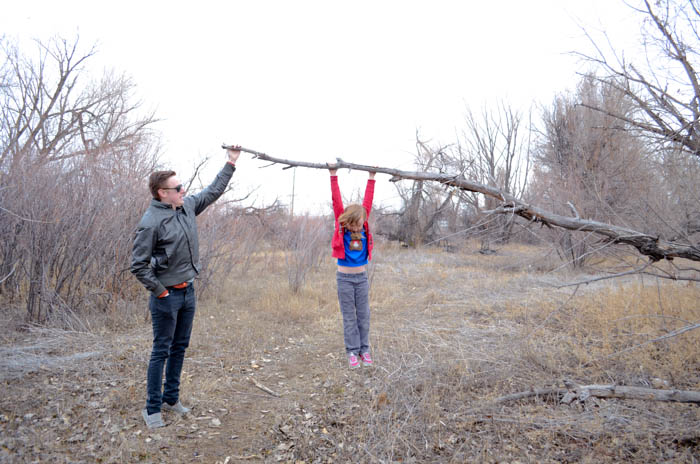 family nature walk