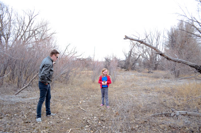 family nature walk