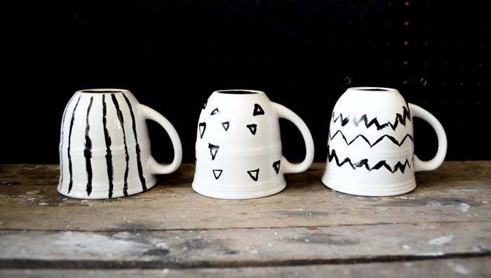 DIY:  Hand Painted Coffee Mugs