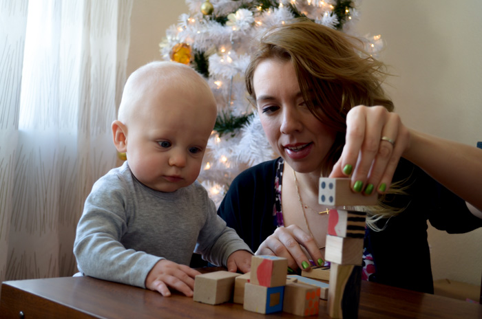 Kai Kai nephew falling blocks photo timeline cute sweet 11 month old