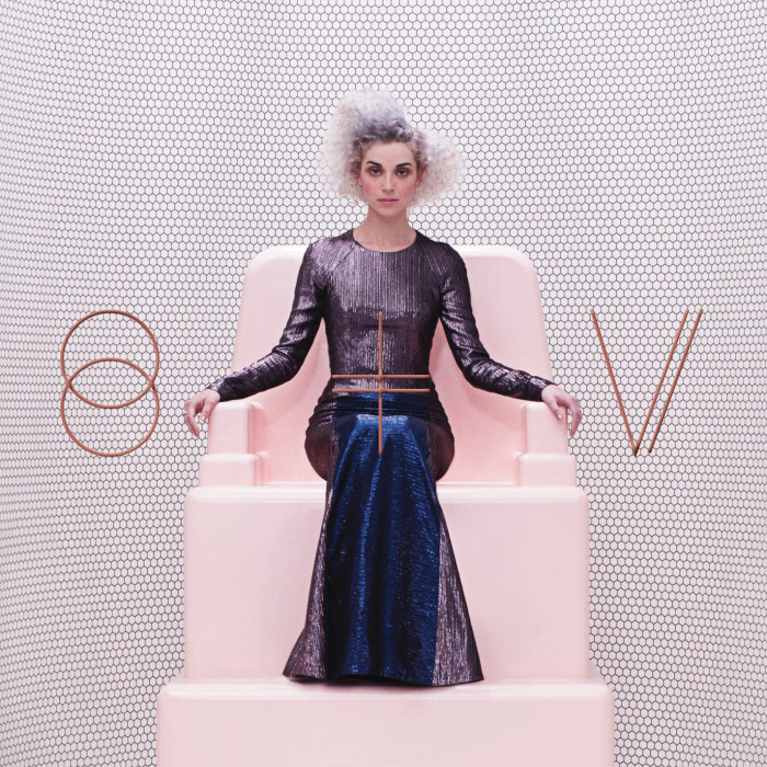 St Vincent Music band guitarist Annie Clark New album self titled 2014 listening stephanie may album cover